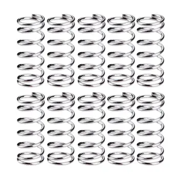 

10Pcs/pack 3D Printer Accessories Parts Strong Springs for Ultimaker Makerbot Heated Bed Z Axis Platform 45 Carbon Steel