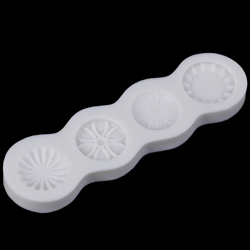 

DIY Beautiful Button Shape 3D Fondant Cake Lace Mold Tools For Cooking ,Baking Tools For Cakes