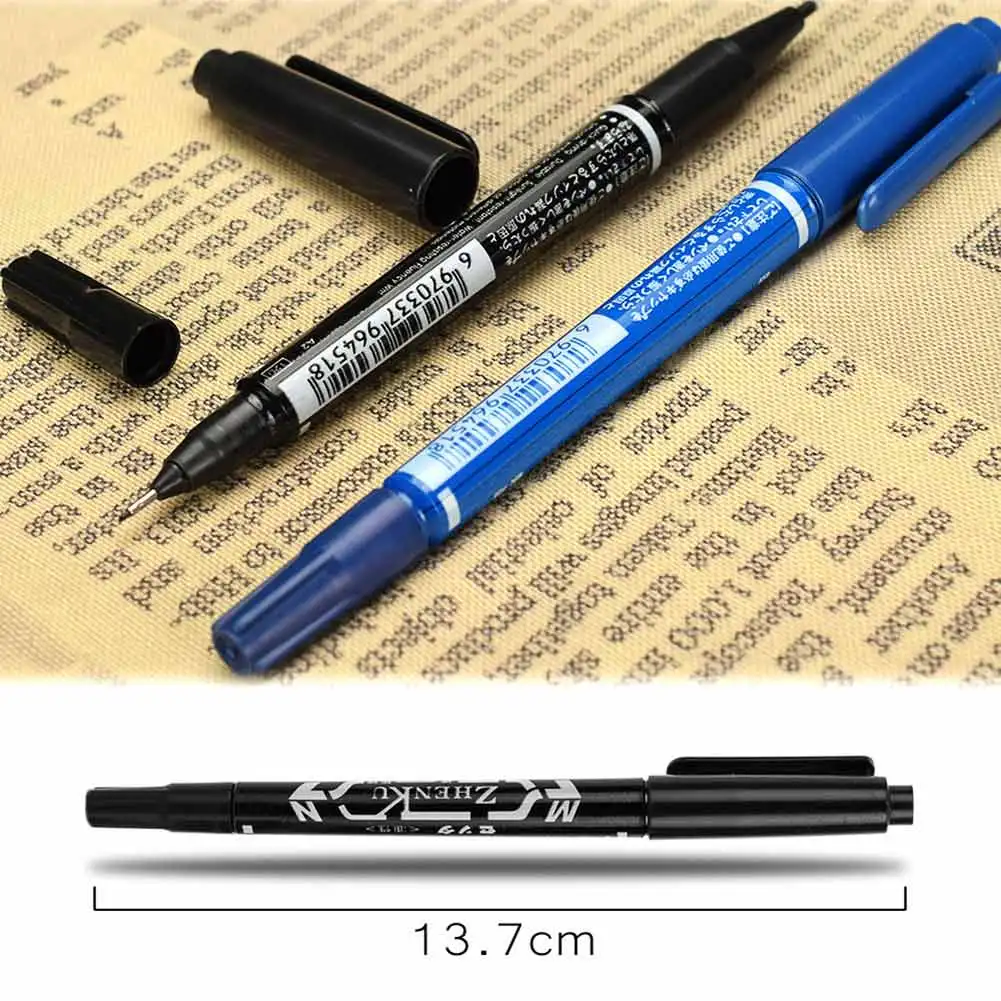 Professional Eyebrow Marker Pen Microblading Kit Ruler Mark Remover