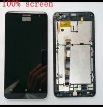 For Asus Zenfone 5 A500CG A500KL A501CG LCD Display Panel Screen Touch Screen Digitizer Glass Assembly With Frame Replacement