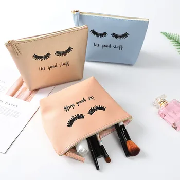 

Girls Lovely Portable Cartoon PU Travel Cosmetic Bag Sweet Color Pouch Toiletry Organizer Holders Waterproof Makeup Storage Bags