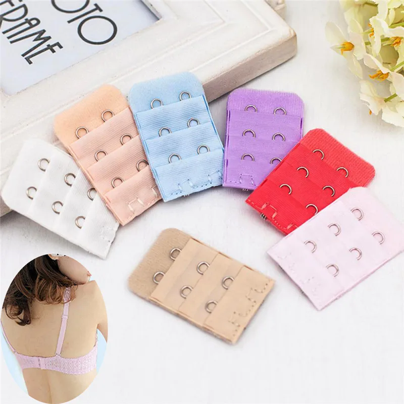 

5pcs/set Bra Extender Clasp Strap Extension 2 Hooks Bra Set Accessories Popular