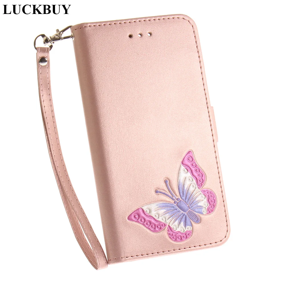 LUCKBUY Wallet Flip Case for Asus Zenfone 3 Max ZC520TL