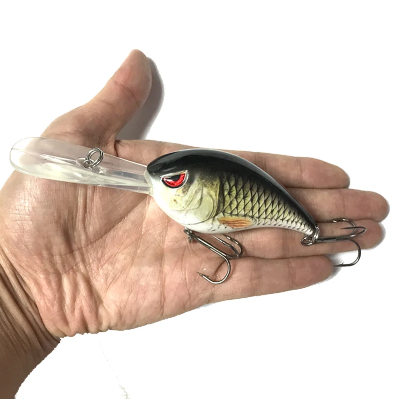 fishing wobblers 3d eyes bait treble hooks fishing (1)