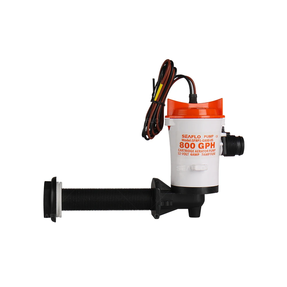 Seaflo 800 Gph 12 V Boat Livewell Baitwell Aerator Aeration Pump 4.0a