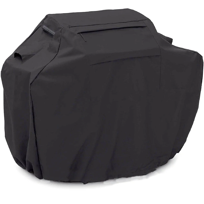 

Black BBQ Gas Grill Protect Cover Barbecue Heavy Duty Waterproof Outdoor Weber Lower 58" 64" 70" 72" New LJ001