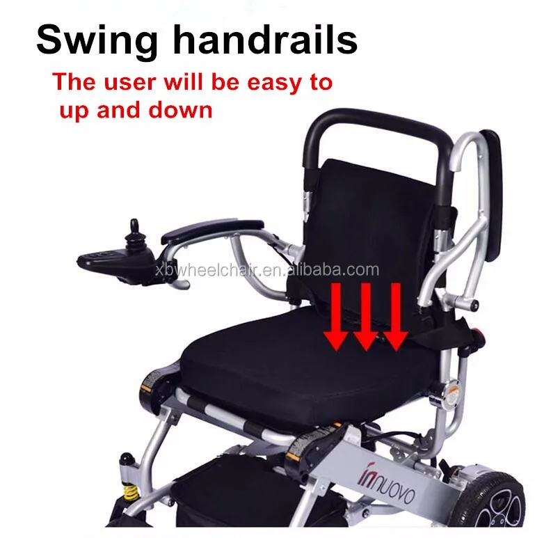 Открытый легкий складной электрический мощность колеса кресло на колесах емкость для инвалидов