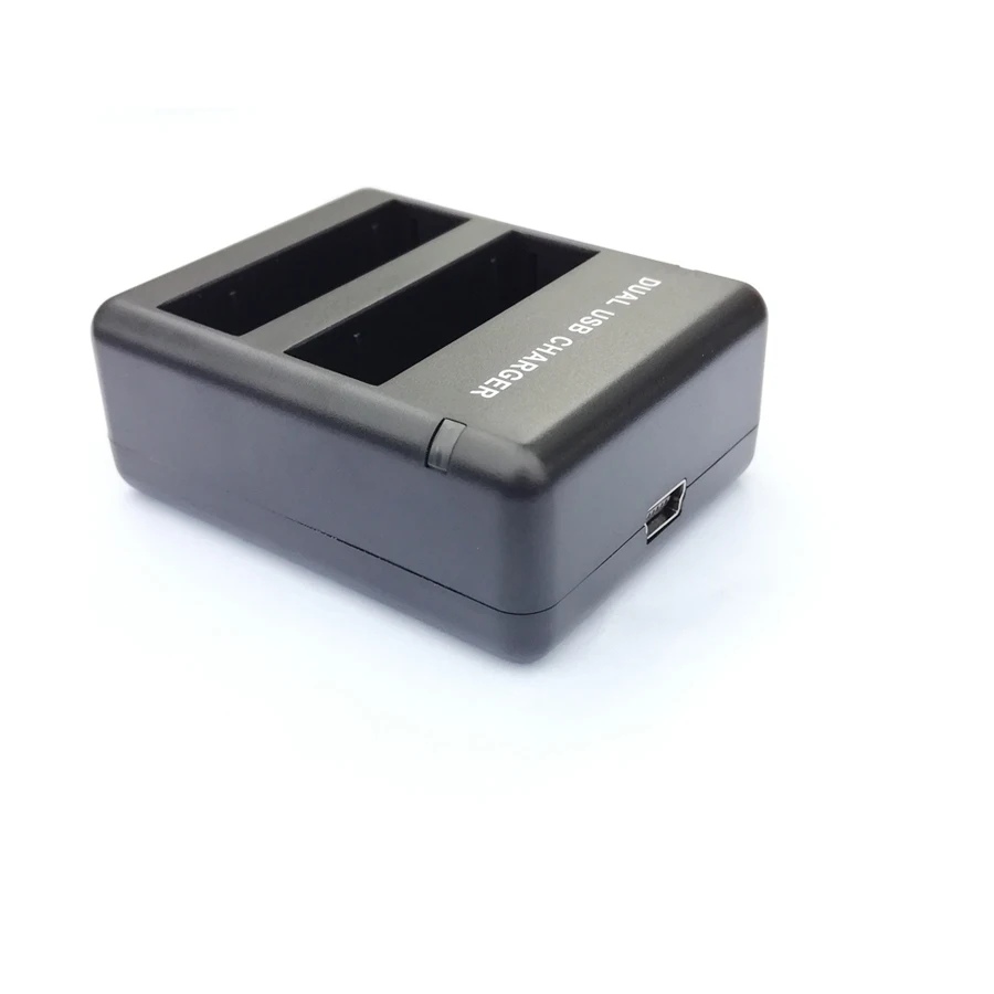 Аккумуляторы для камеры GoPro Hero 4 4x двойное зарядное устройство USB AHDBT 401|battery for