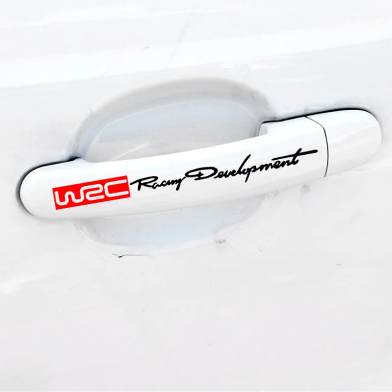 Настраиваемая дверная ручка WRC гоночный дизайн автомобиля-Стайлинг для Citroen