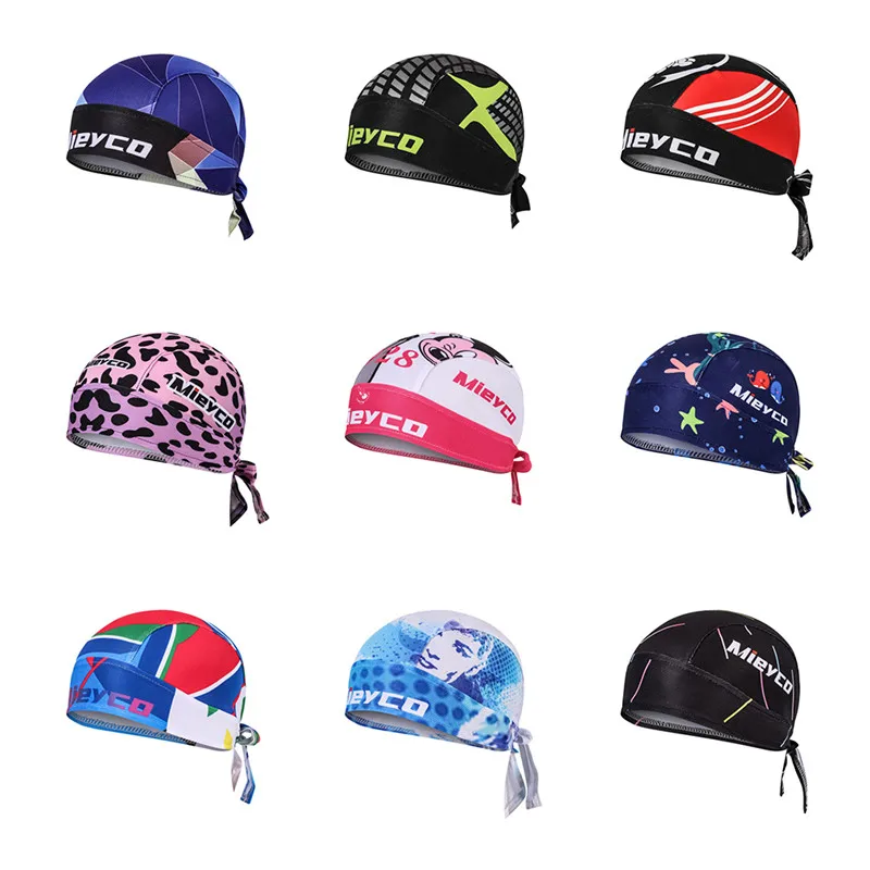 

Outdoor Sports Cycling Pirate Cap Pure Color Magic Headscarf Unisex Running Bandana Bicycle Climb Golf Head Wear Scarf Headband