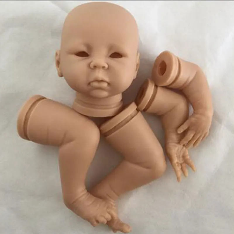 

Kit 17inch Simulation Baby Dolls DK-83 Handmade Newborn Baby Reborn Head and 3/Arms Legs DIY Model Vinyl Kits Assembly by Hand