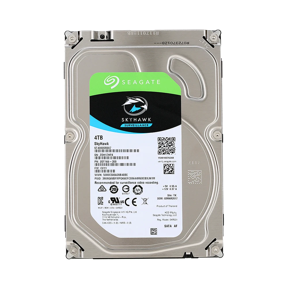  Disco Duro de vigilancia de vídeo de 4TB de Seagate disco duro interno 5900 RPM SATA 6 Gb/s 35 pulg