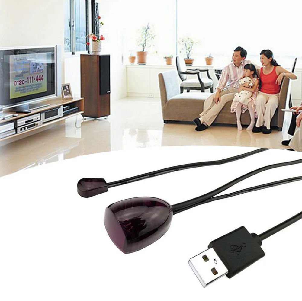 

5V USB IR Receiver Infrared Remote Control Receiver Extender Repeater USB Adapter Transmitter for All Remote Control Devices