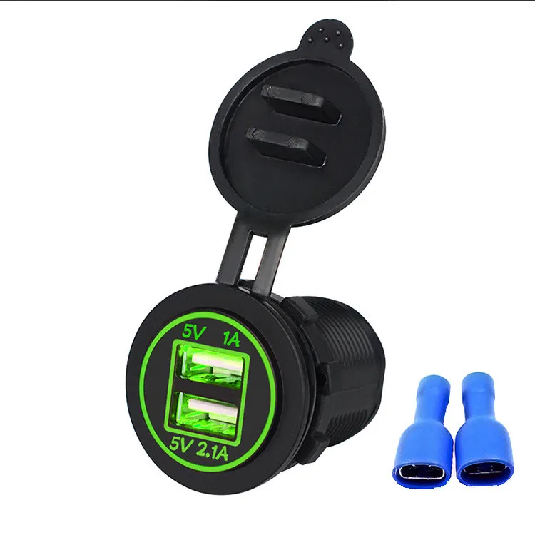 Автомобильное быстрое зарядное устройство QC 3 0 адаптер питания двойной USB