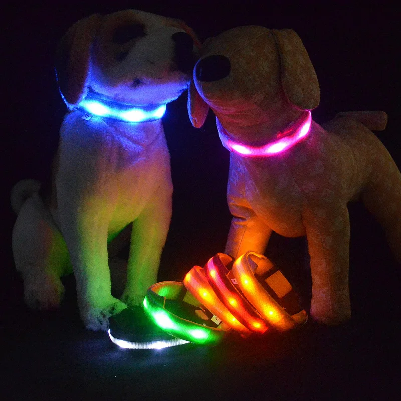lights with LED light dog collar lights Double sided tape 2.0cm wide