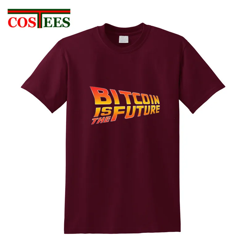 Cryptocurrency Binary Bitcoin T Shirts Men Short Sleeve O-neck Tee 100% Cotton Fashion Crypto Coin Bitcoin is the future T-shirt Cryptocurrency Binary Bitcoin T Shirts Men Short Sleeve O-neck Tee 100% Cotton Fashion Crypto Coin Bitcoin is the future T-shirt