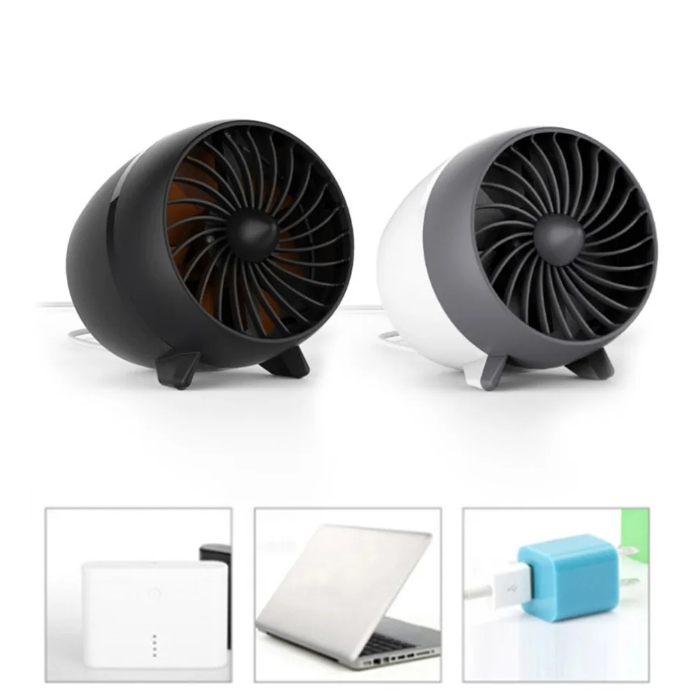 Cooler Cooling Desk Fans New Mini Size USB Fan PortableCharging Low