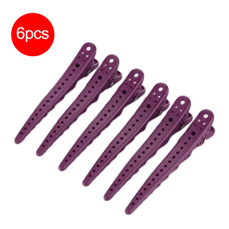 Hot 6Pcs Hair Clips Crocodile Mouth Professional Hairdressing Salon Hairpins 6 Color Pinzas Para El Cabello Hot 6Pcs Hair Clips Crocodile Mouth Professional Hairdressing Salon Hairpins 6 Color Pinzas Para El Cabello
