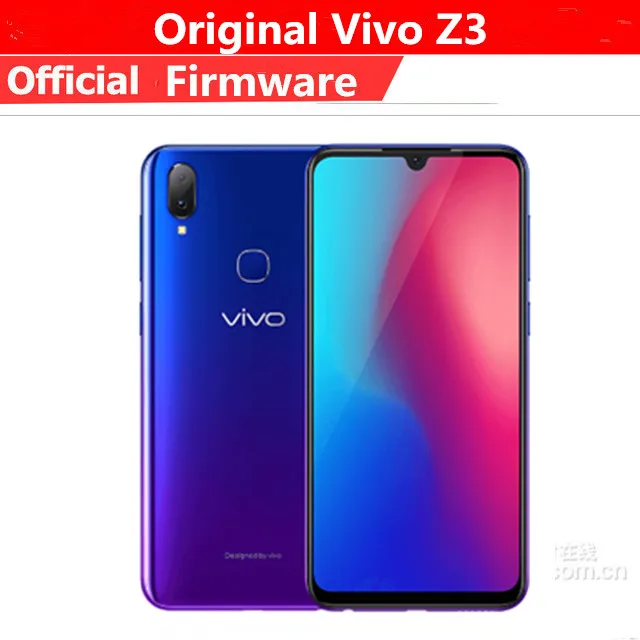 Vivo Z3 мобильный телефон с 6 3 дюймовым дисплеем процессором Snapdragon 710 ОЗУ 4 Гб ПЗУ 128