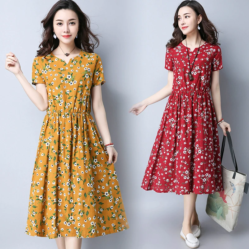 simple cotton summer dresses