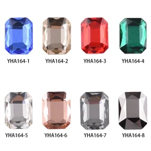 10pcs Rectangle flat back nail crystals Korean popular nails diamonds 6x8mm nails art dekor jewelry accessories supply YHA164 10pcs Rectangle flat back nail crystals Korean popular nails diamonds 6x8mm nails art dekor jewelry accessories supply YHA164
