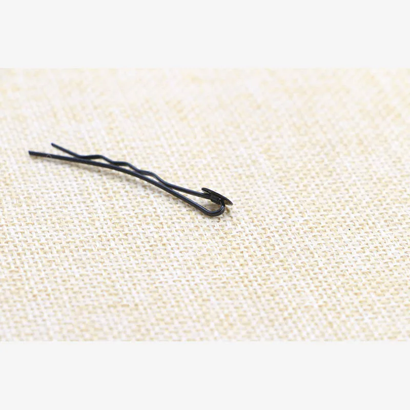 20pcs 45mm Hair Clip Setting Rhodium Gold Black color Diy Hair Clips Blank Hairpin Base Fit 7/8mm Cabochon Cameo Blanks