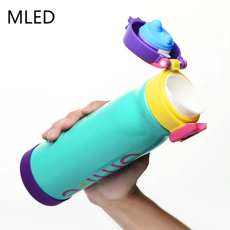 

Portable My Smile Thermos Water Bottle Stainless Steel Insulation Cup Fashion Thermos Vacuum Cute Travel Termos Keep Thermal Cup