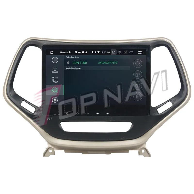 1din android car radio For Jeep Cherokee 2016-2017