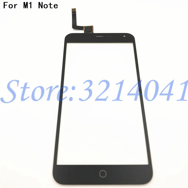 

100% Tested 5.5 inch Mobile Phone Front Outer Touch Screen Digitizer Glass For Meizu M1 Note Sensor Touch Panel
