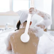 Натуральная щетина, с длинной ручкой, противоскользящая щетка для ванны, для мытья тела, Maasage, забота о здоровье, щетка для ванны, скраб для тела, чистое мыло, использование