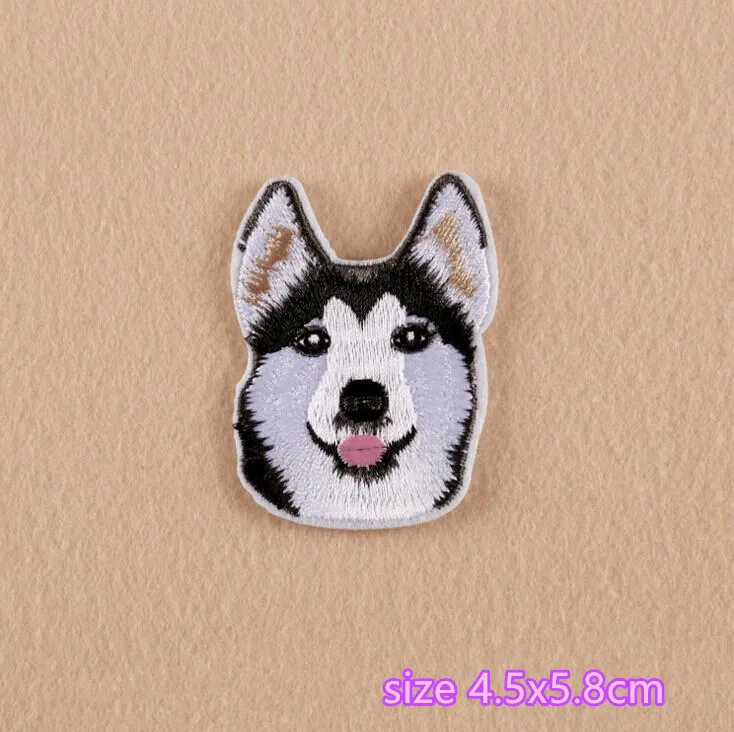 DOG DISH Iron On Embroidered Patch Pets Dogs Puppies