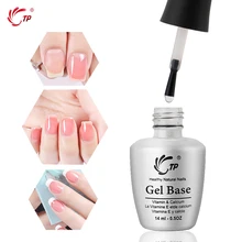 TP 14 мл базовый гель для пудра для напыления натуральный сухой без УФ-лампы Замачивание от клея для украшения ногтей дома diy маникюрный лак Ла...(China)