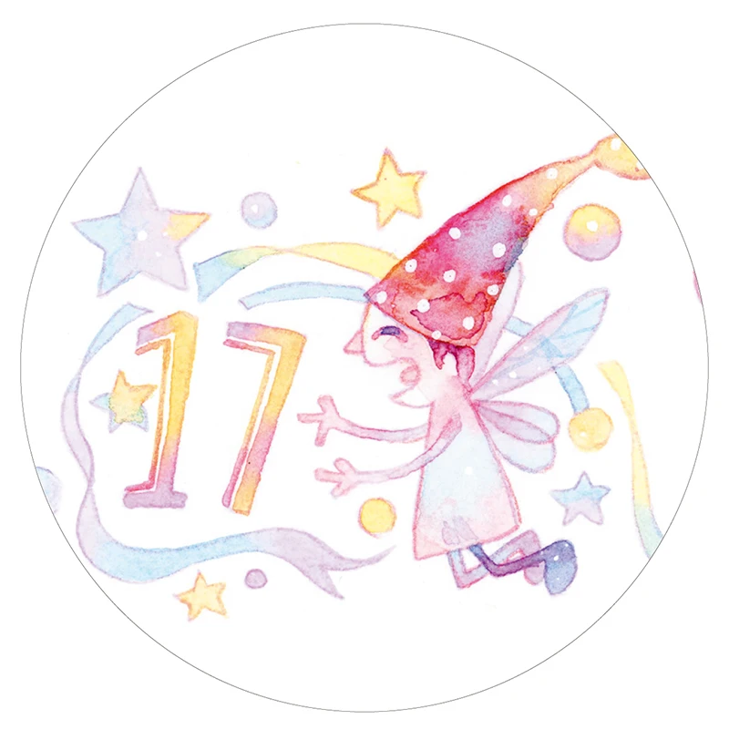 kawaii washi tape cute girl numbers bullet journal tape