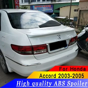 

High quality ABS spoiler For Honda Accord 2003 2004 2005 Rear wing primer or black or white DIY car spoiler For Accord