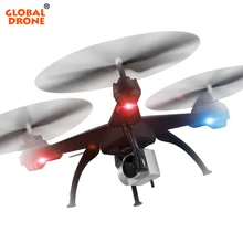 Global Drone Profissional 2.4G 4CH 6-Axis Quadrocopter FPV Wifi Long Rnage RC Drones with Camera HD 1080P VS SYMA X5SW JJRC H31