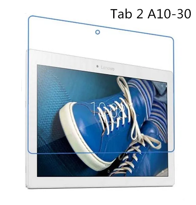 

9H Tempered Glass Screen Protector Film for Lenovo Tab 2 A10 30 A10-30 X30F X30L + Alcohol Cloth + Dust Absorber