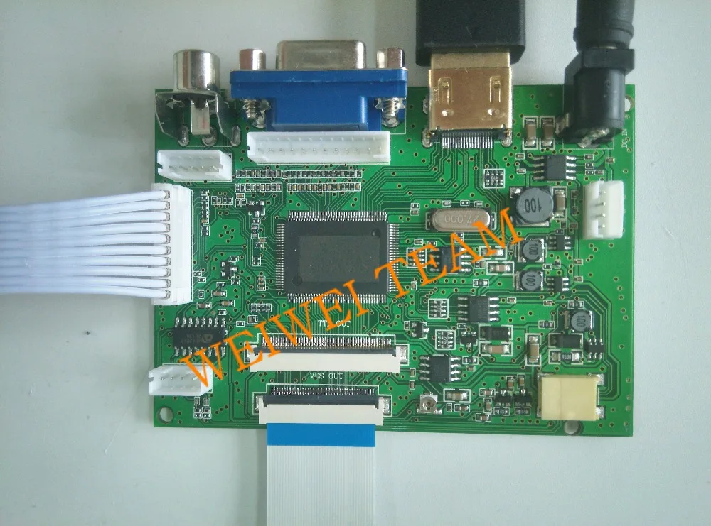 10,1 дюймов hdmi 1280(RGB)* 800 EJ101IA-01G ЖК-дисплей для Raspberry Pi экран дисплей с пультом управления драйвером 2AV VGA