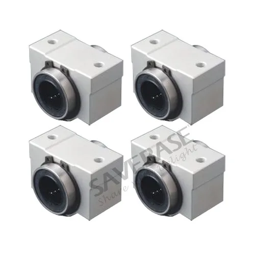 

4x SC10VUU Linear Ball Slide Bearing Bushing For CNC Router Mill Machine DIY