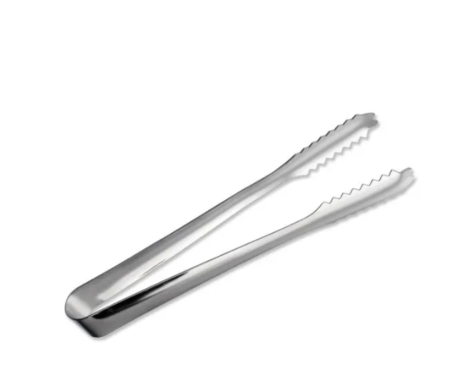 1PC High Quality Ice Tongs Tool Bar Kitchen Accessories Stainless Steel Barbecue BBQ Clip Bread Food Ice Clamp Gadgets LB 100