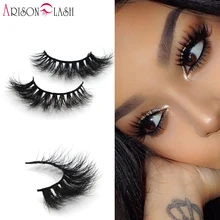 Lilly Miami 3D Full Strip Lashes 100% Real Siberian Mink Strip Eyelashes 3D Mink False Eyelashes Arison Lashes0011 Free Shipping