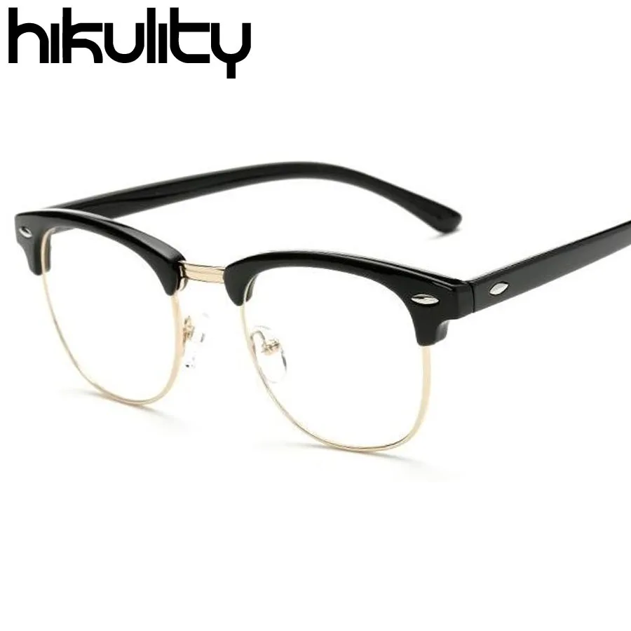 New 2017 Unisex Vintage Eyeglasses Brand Designer Clear Glasses Women Luxury Spectacle Glasses Frame Men Retro