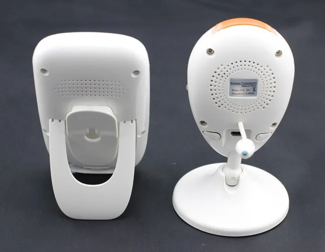BabyKam 2,4 дюймов беспроводной видеоняни и радионяни безопасности камера 2,4 ГГц мониторы Bebe аудио ночное видение температура обнаружения
