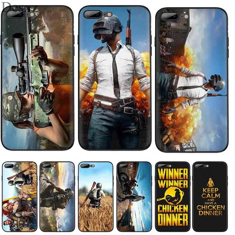 

Mobile Phone Case for iPhone 11 Pro XR X XS Max iPhone 6 6S 7 8 Plus 5 5S SE Cover Pubg Bag Shell Casing