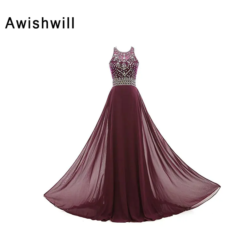 vestidos de color burgundy
