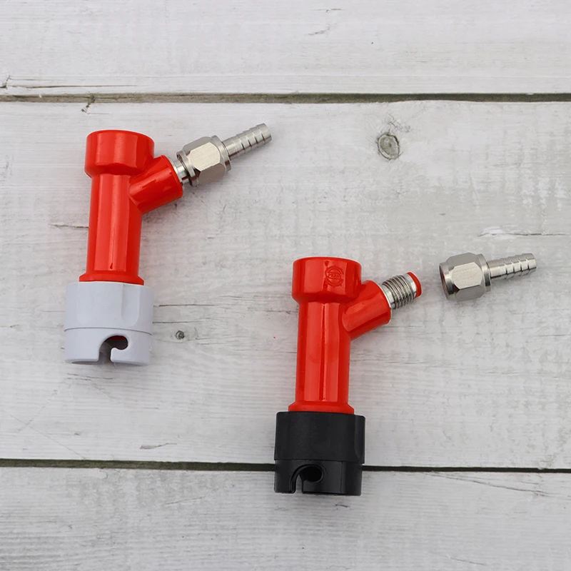 PIN LOCK Keg Disconnect Set Stainless Barb Swivel Adapters 1/4 Liquid 5
