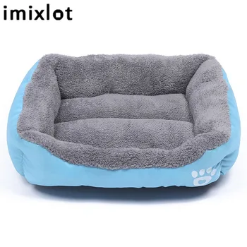 

Imixlot Size S~XXXL Pet Warming Bed Soft Cotton Kennel for Small Medium Large Pet Dogs House Mat Pet Suppies