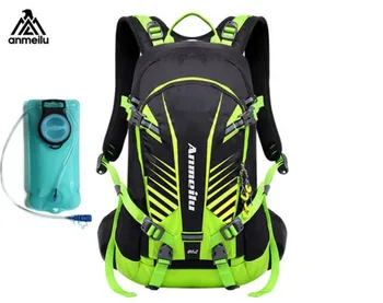 

ANMEILU 20L Waterproof Camping Hiking Backpack With Rain Cover Climbing Cycling Backpack Outdoor Sport Optional 2L Water Bag