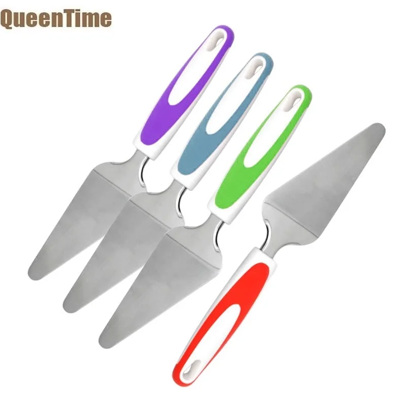  Queentime Stainless Steel Cake Spatula Pizza Peel Pancake Bread Serving Shovel Cheese Scraper Cream