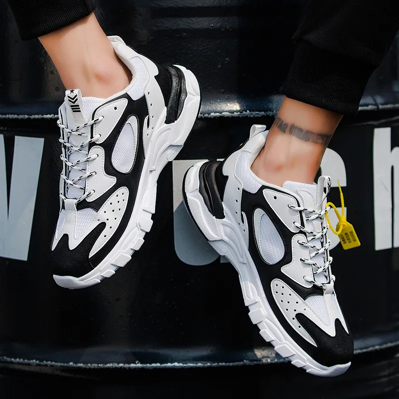 2019 Male Shoe Man Leisure Time Sneakers Dad Shoe Wear-resisting Non-slip Trend Casual Shoes Men Tenis Masculino Adulto Zapatos