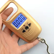 WH-A17L 50 кг двойной точные цифровые весы Портативный Электронные рыболовный крючок Карманные электронные весы подвесные Чемодан весом безмен